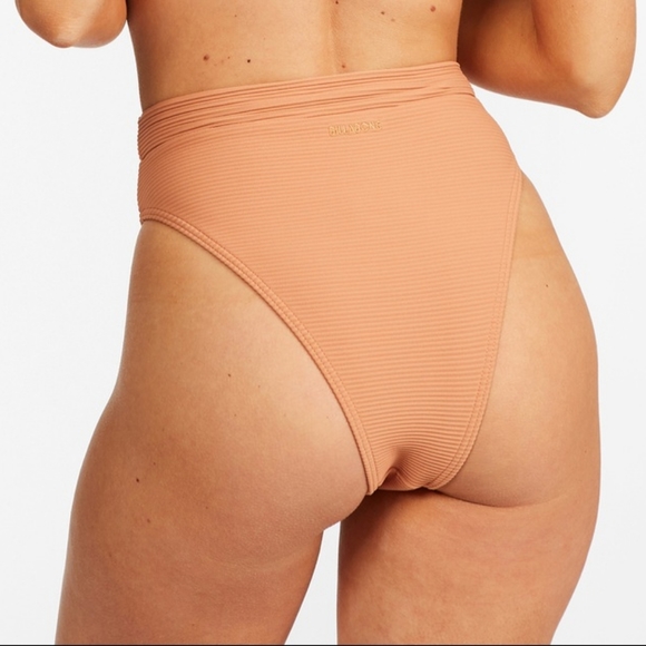 🪸BILLABONG BRAND NEW RISE HIGH-WAISTED BIKINI BOTTOMS SIZE S - Picture 3 of 5